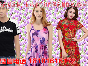 数码印花调色排版培训